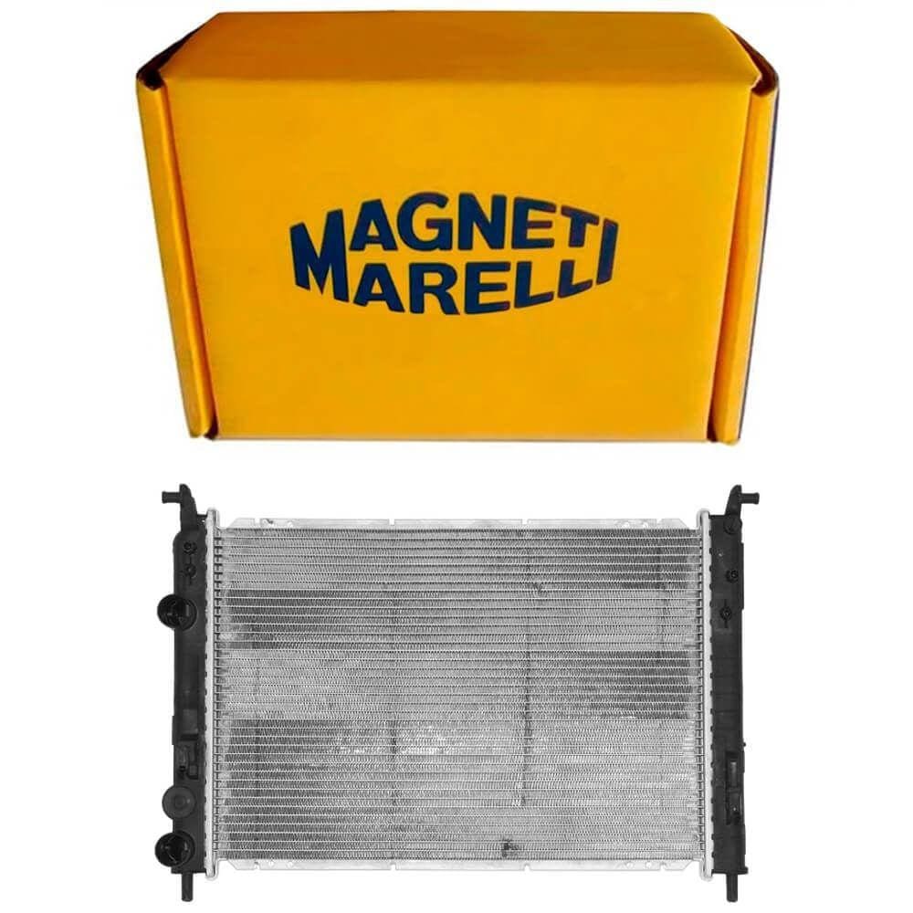 Radiador Siena 2000 A 2009 Com Ou Sem Ar Magneti Marelli