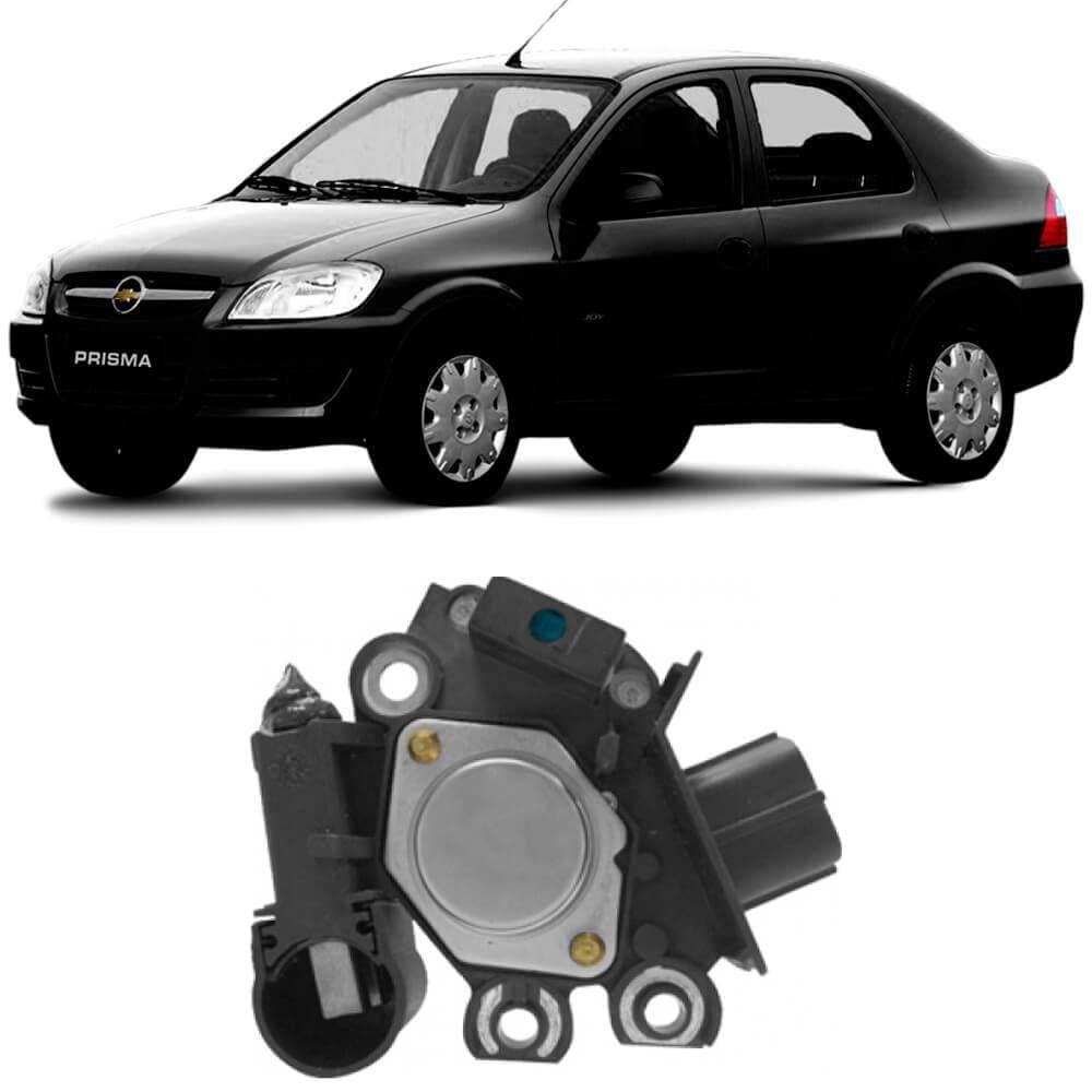 Regulador Voltagem Alternador Prisma 2006 A 2018 Valeo
