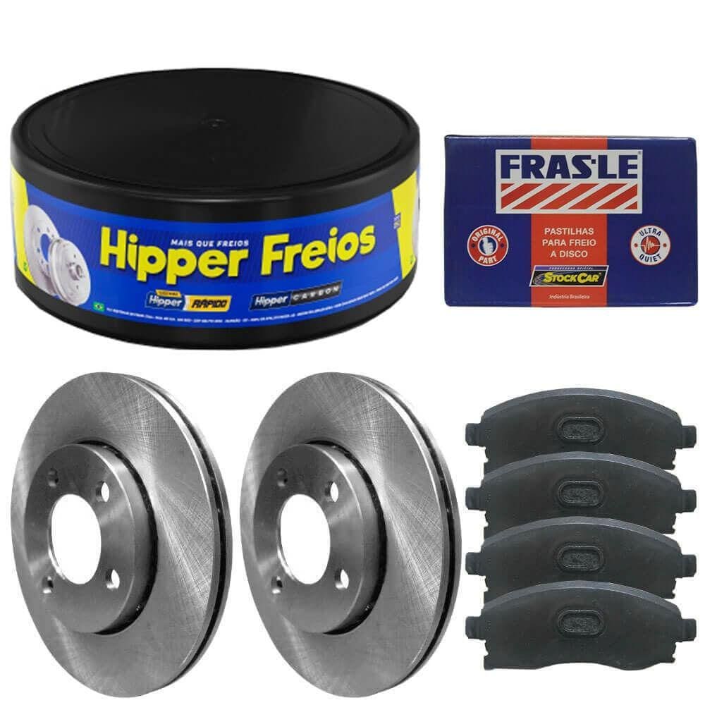 Pastilha Disco Freio Peugeot 206 1.6 2002 A 2008 Diant Vent