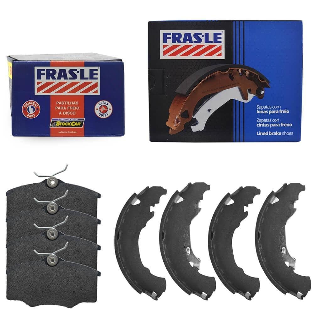 Kit Pastilha Sapata Freio Fox 2005 A 11 12 13 14 2015 Frasle