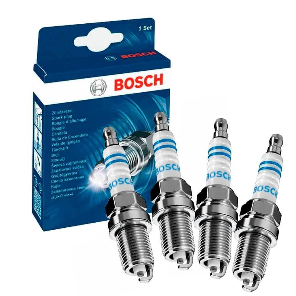 Jogo Vela Ignição Volkswagen Parati 1.8 2005 A 2008 Bosch