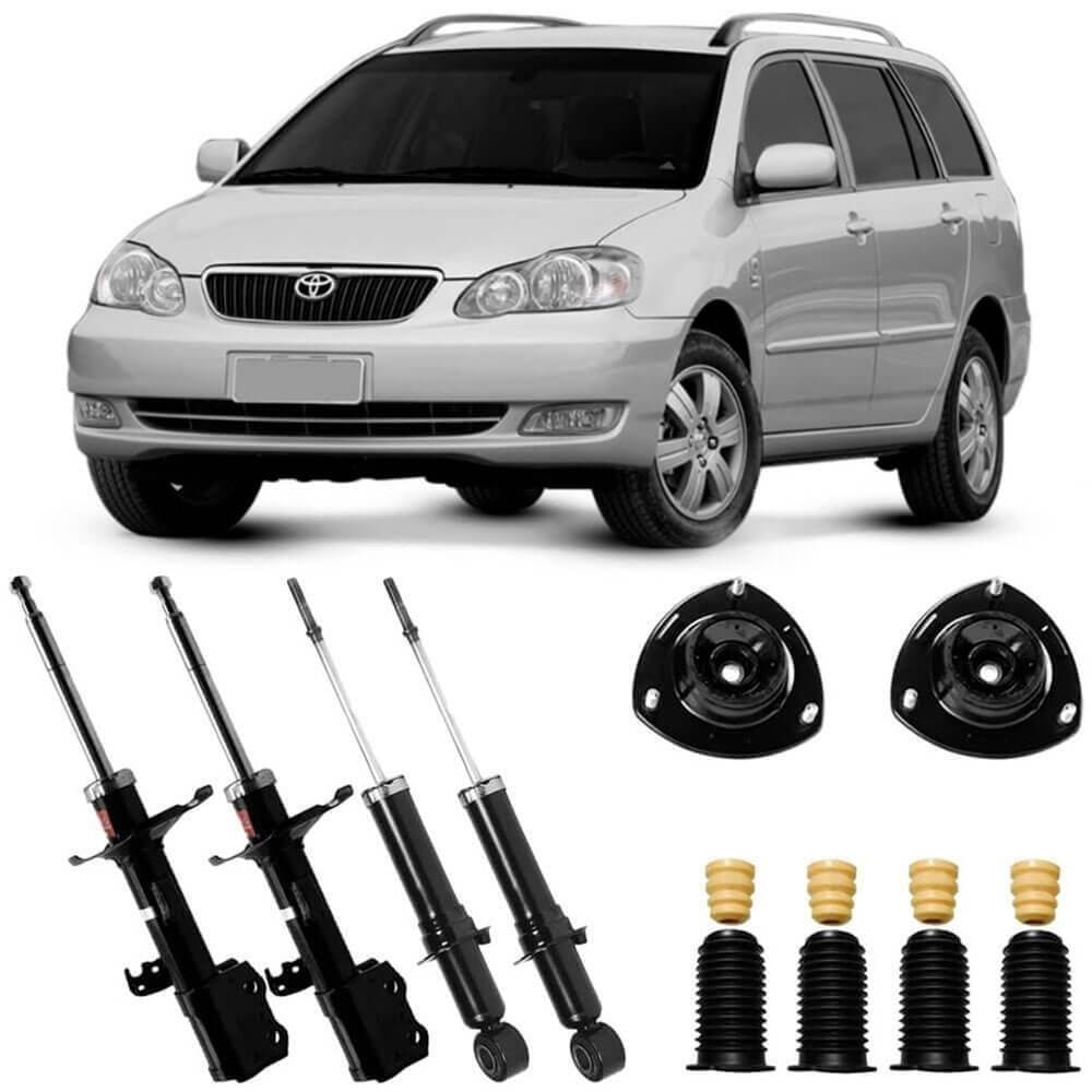 4 Amortecedor Corolla Fielder 05/08 Diant Tras Kayaba E Kit
