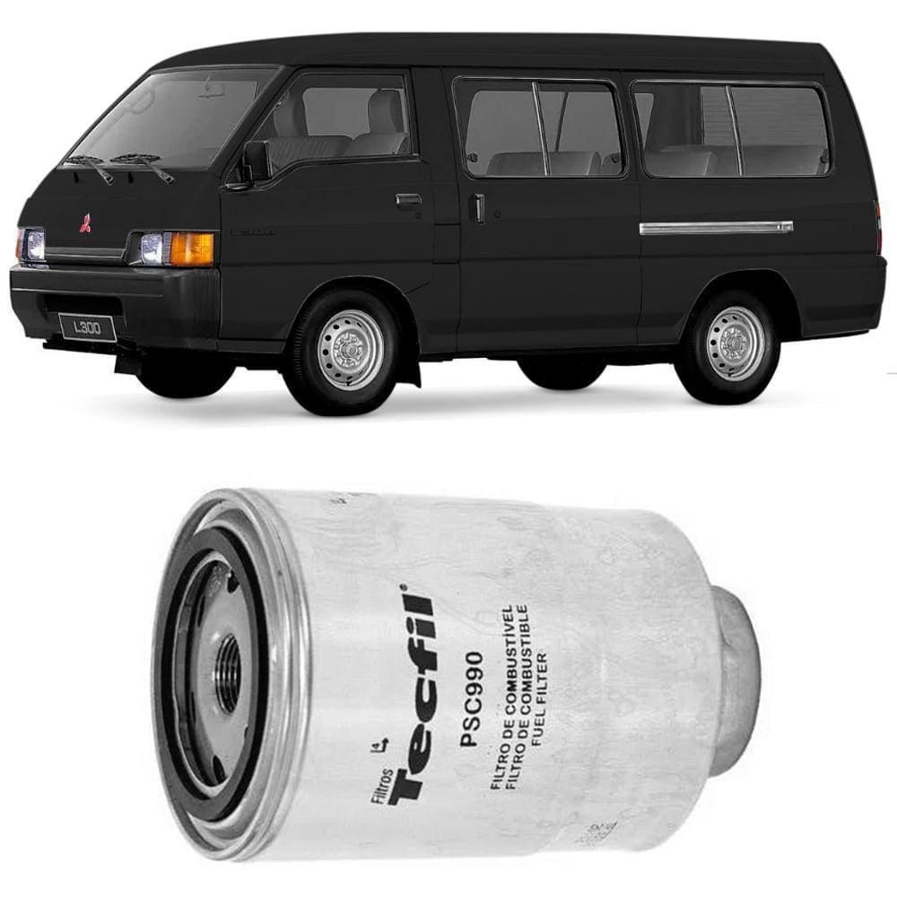 Filtro Combustível Mitsubishi L300 2.5 95 A 2000 Tecfil