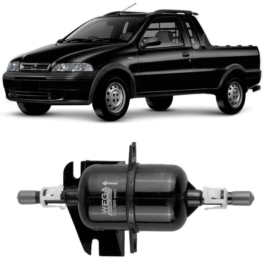 Filtro Combustivel Fiat Strada 1.5 1.6 99 A 2004 Wega
