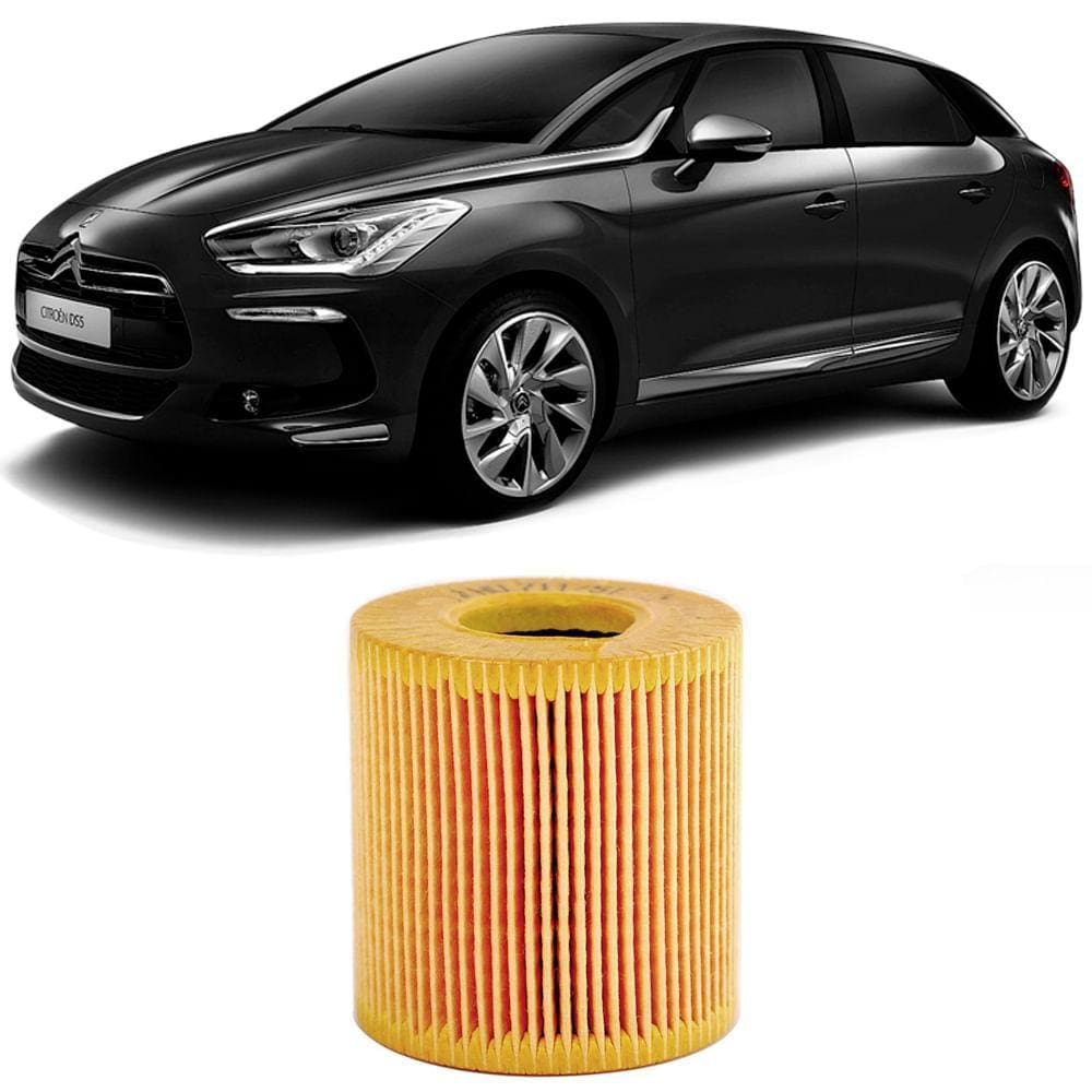 Filtro Óleo Citroen Ds5 1.6 2013 A 2016 Mann