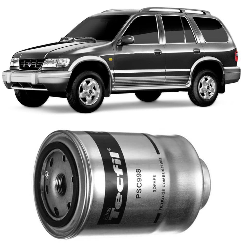 Filtro Combustível Kia Sportage 95 A 96 Tecfil