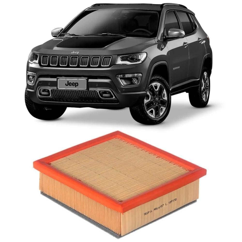 Filtro Ar Jeep Compass 2.0 2017 A 2020 Tecfil