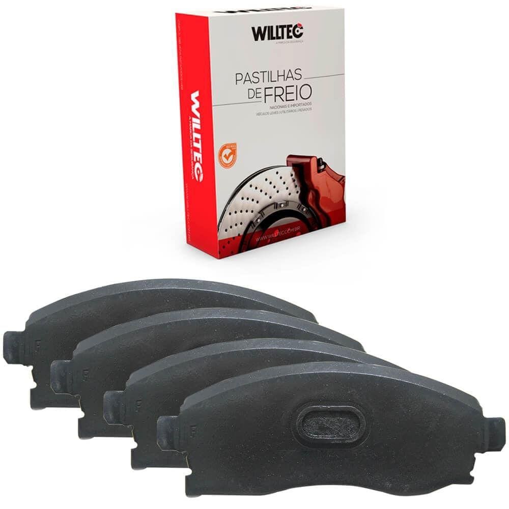 Kit Pastilha Freio Nissan Tiida 2008 A 2013 Dianteiro