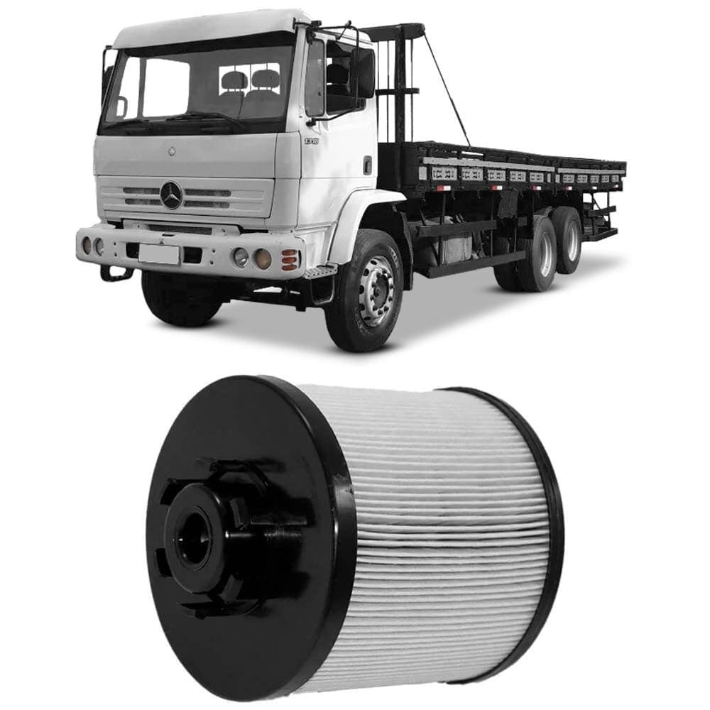 Filtro Combustivel Mercedes-benz 1318 Om904 2003 A 2004 Mann