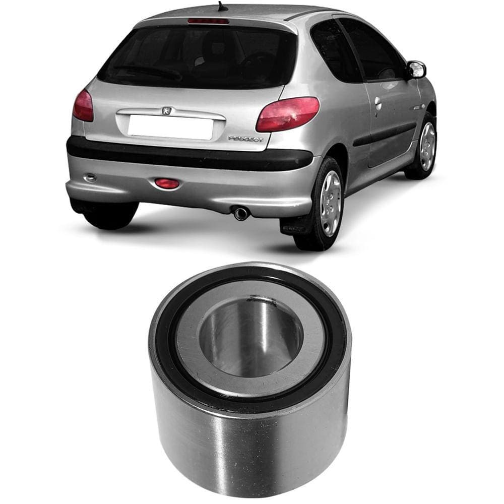Rolamento Roda Peugeot 206 2001 A 2010 Traseiro Sem Abs Skf