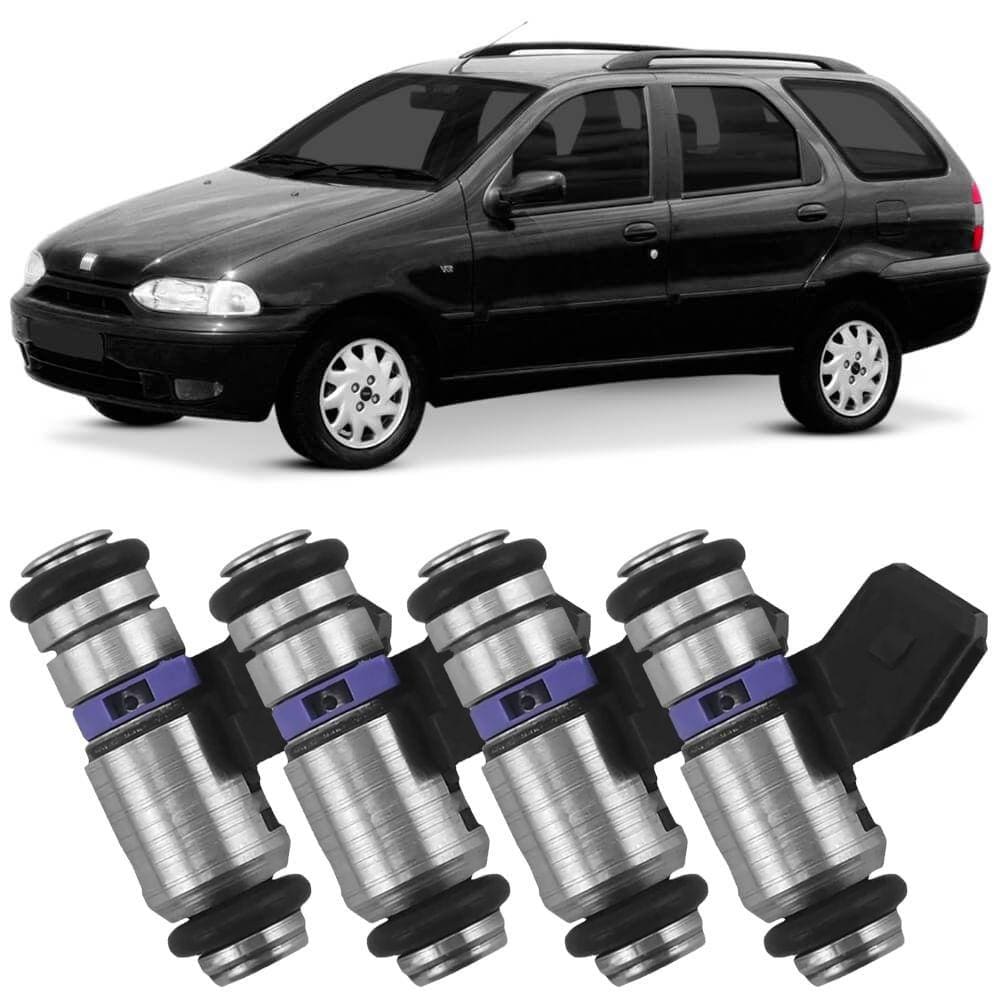 Kit 4 Bico Injetor Fiat Palio Weekend 1.5 99 a 2004 Gasolina Ete