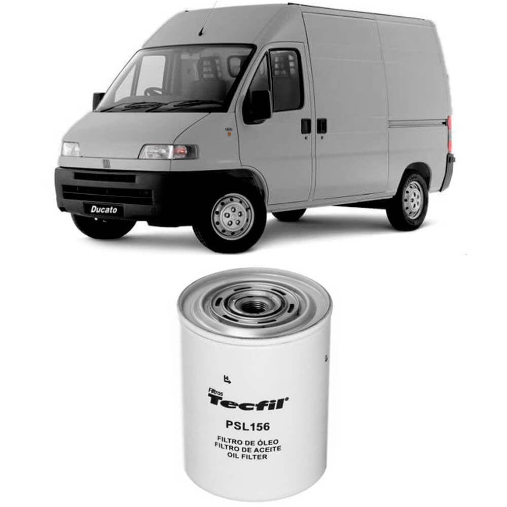 Filtro Óleo Fiat Ducato 2.5 2.8 97 A 2009 Tecfil