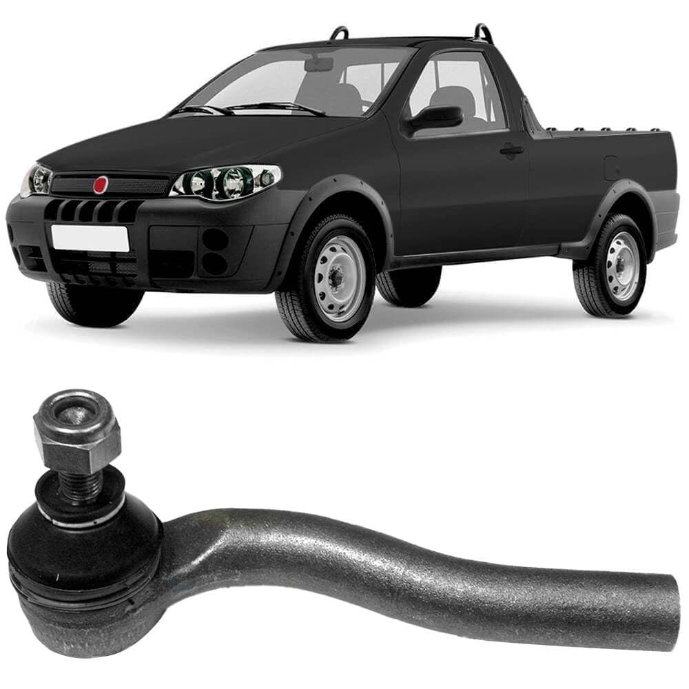 Terminal Direção Fiat Strada 98 A 2018 Dianteiro Ld Nakata