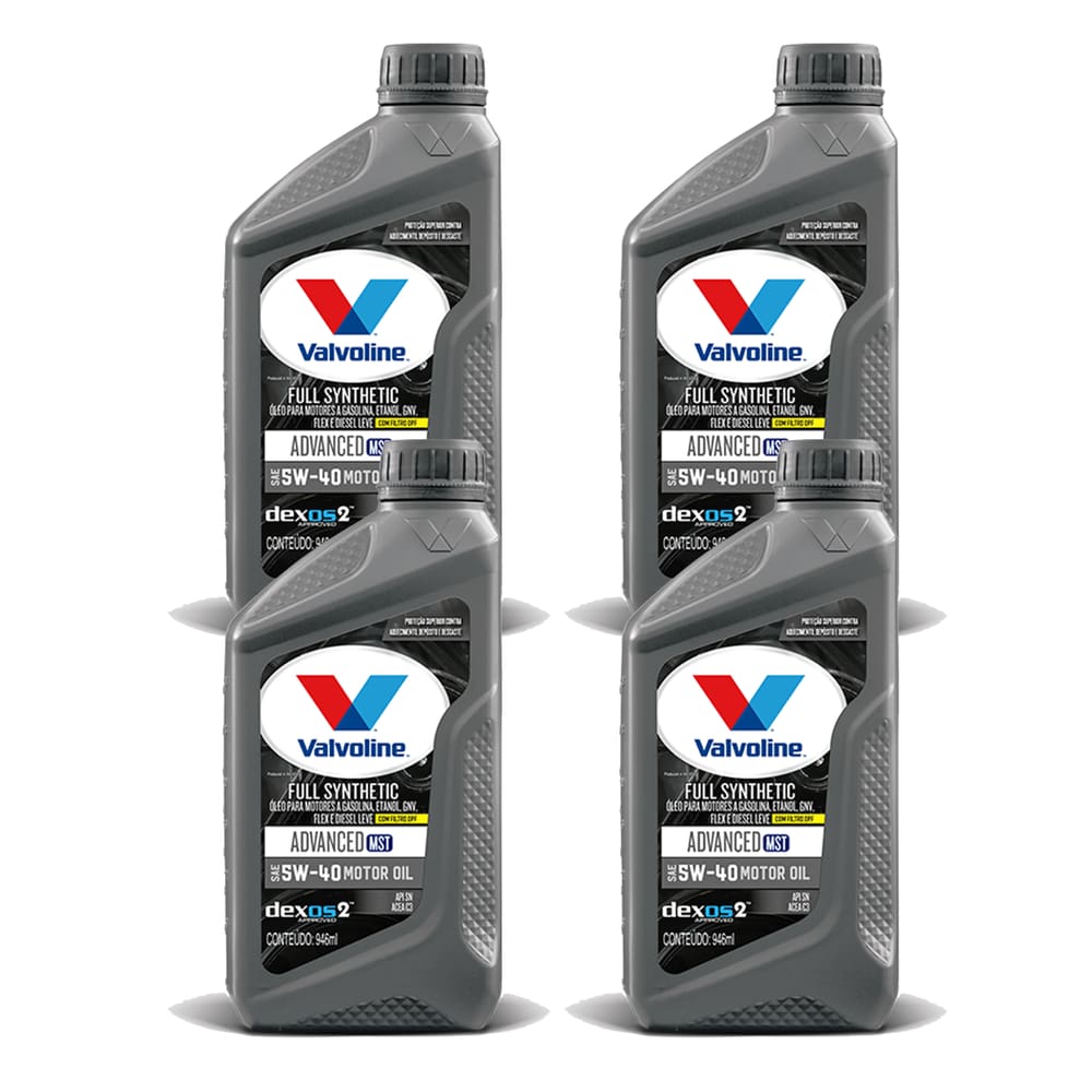 4 Oleo Valvoline Advanced MST 5w40 Dexos 2