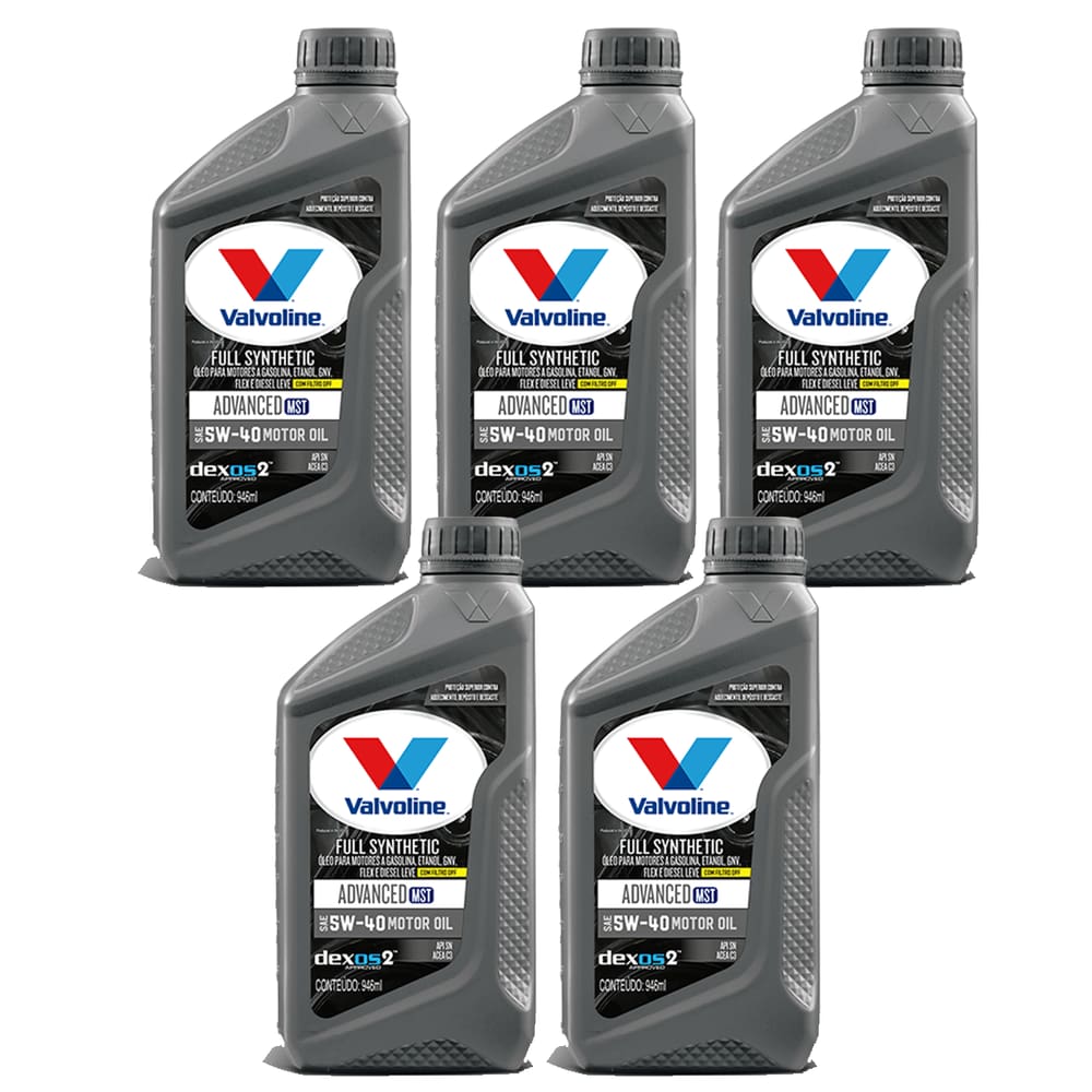 5 Oleo Valvoline Advanced MST 5w40 Dexos 2