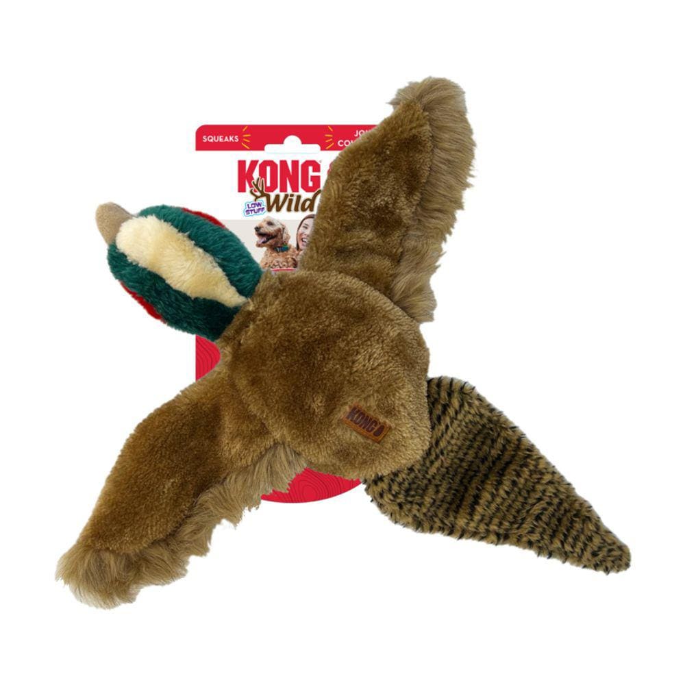 Brinquedo Pelúcia Kong Wild Low Stuff Faisão Para Cachorro Médio