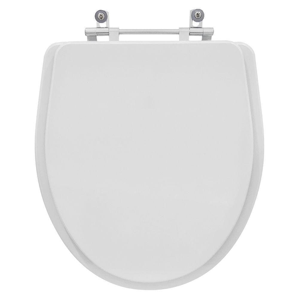 Assento Sanitario Poliester Victoria Branco para vaso Roca