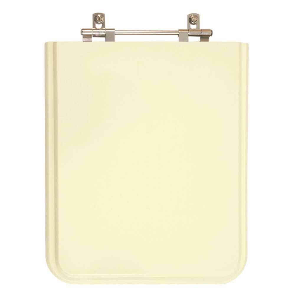 Assento Sanitario Poliester Square Bone (Bege) para vaso Incepa