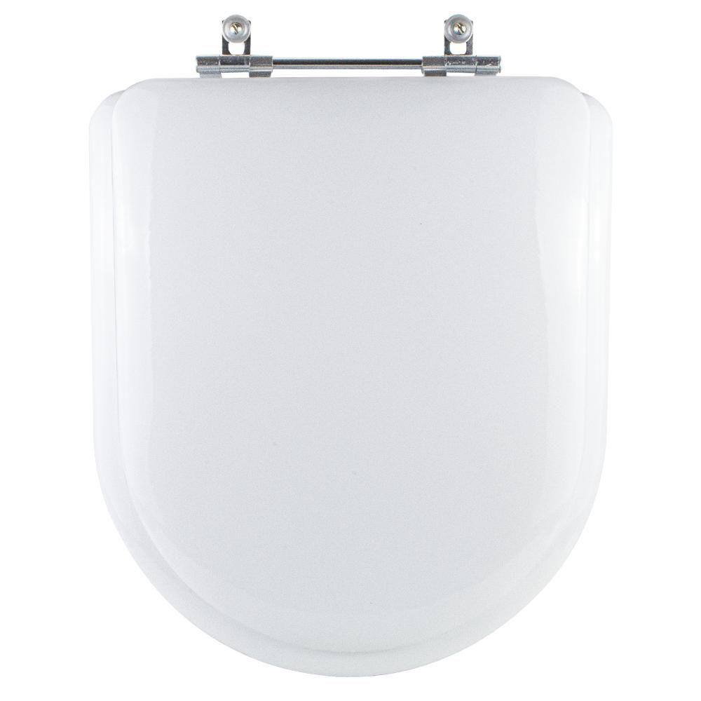 Assento Sanitário Almofadado Link LK Branco para vaso Deca