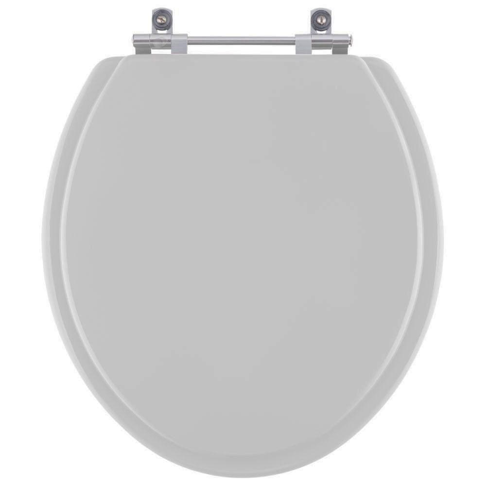 Assento Sanitário Izy Cinza Real para vaso Deca