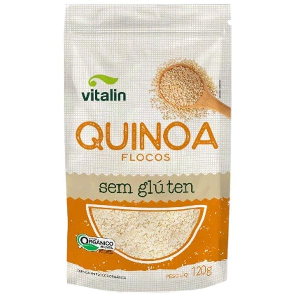 Kit 2X: Quinoa Real Em Flocos Orgânica Sem Glúten Vitalin