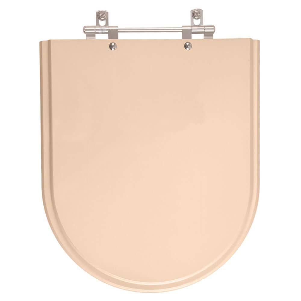 Assento Sanitário Carrara Rosa Floral para vaso Deca