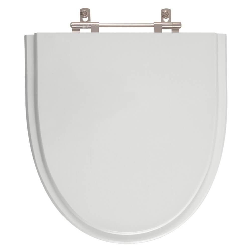 Assento Sanitário Studio Cinza Platina para vaso Incepa