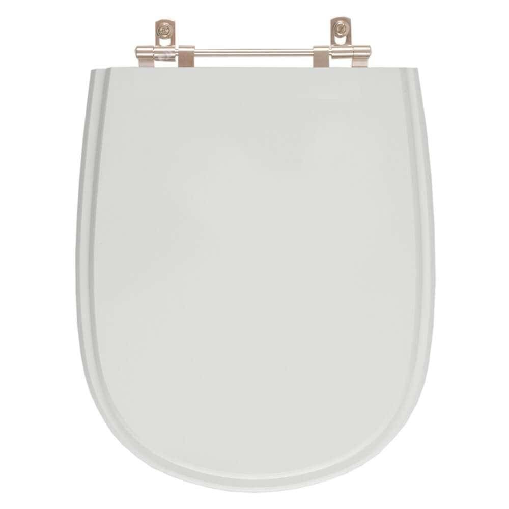 Tampa de Vaso Paris Cinza Claro Para Bacia Ideal Standard