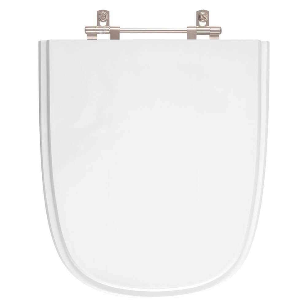 Tampa de Vaso Acrilico Ibiza Branco para bacia Incepa