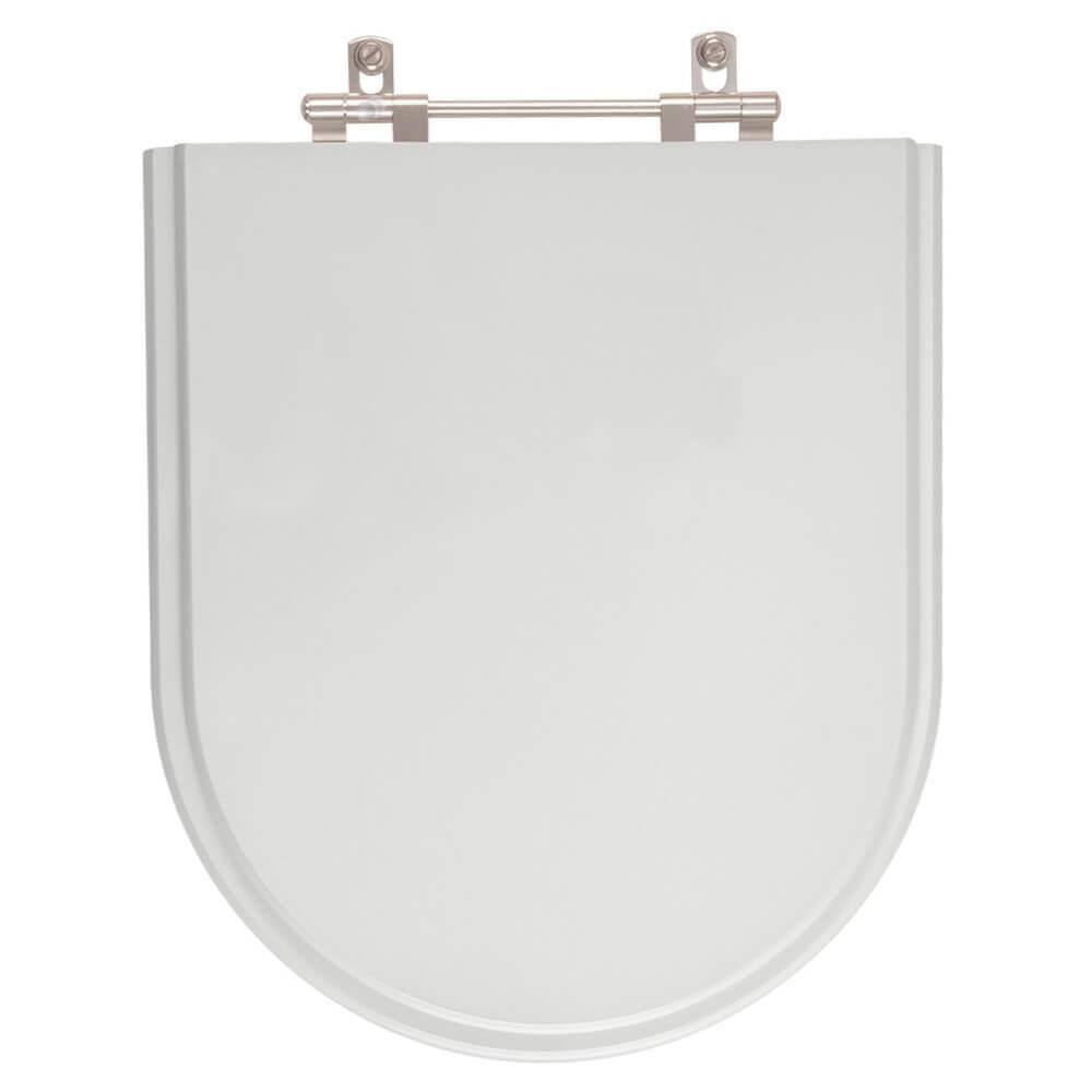Tampa de Vaso Belle Epoque Cinza Real para Bacia Deca 6lpf