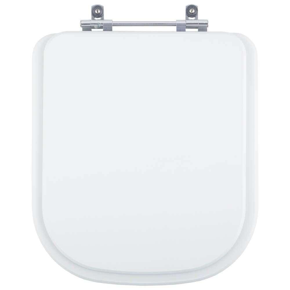 Tampa de vaso Debba Square Branco para bacia Roca 6lpf