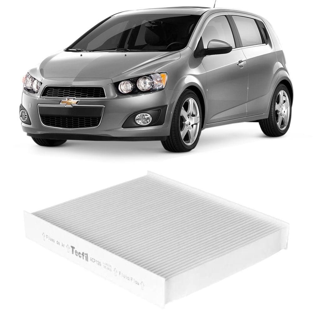 Filtro Cabine Ar Condicionado Sonic 2012 A 2014 Tecfil