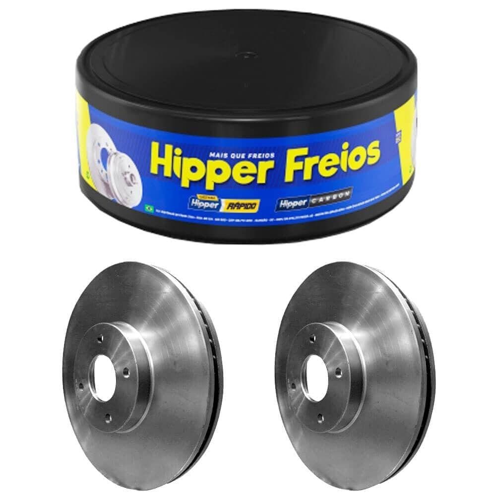 Par Disco Freio Fiat Tempra 95 A 99 Dianteiro Ventilado