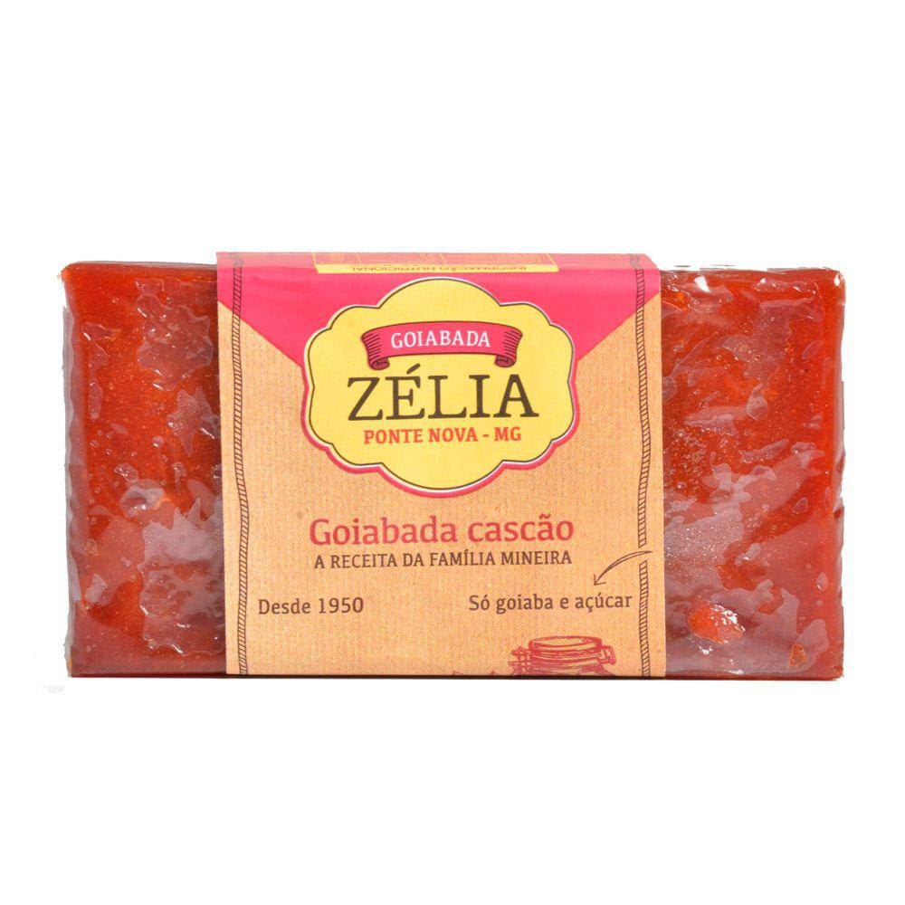 Goiabada Cascão Zélia Só Goiaba e Açúcar 250g