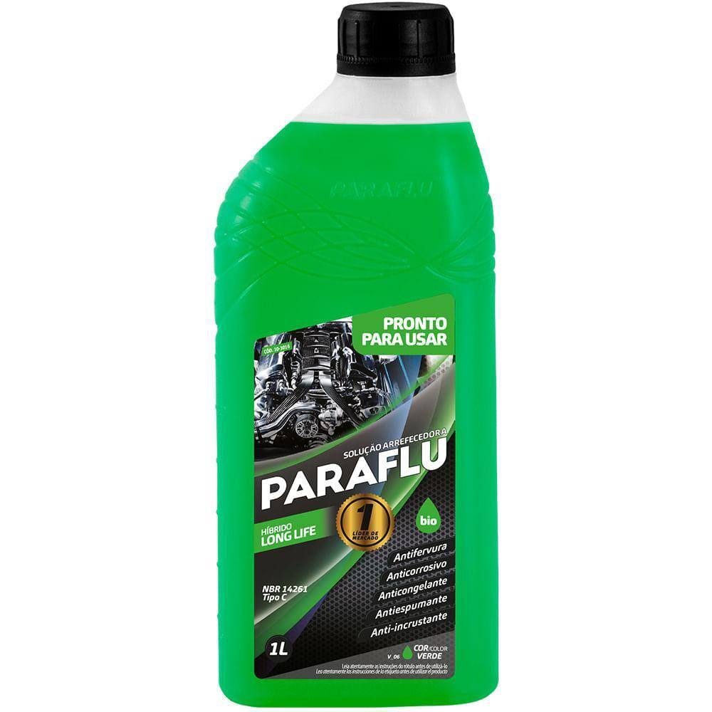 Aditivo Radiador 1 Litro Bio Híbrido Verde Pronto Para Uso