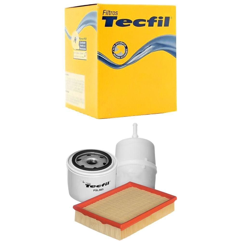 Kit Troca De Filtros Voyage 1.6 Gasolina 90 A 95 Tecfil