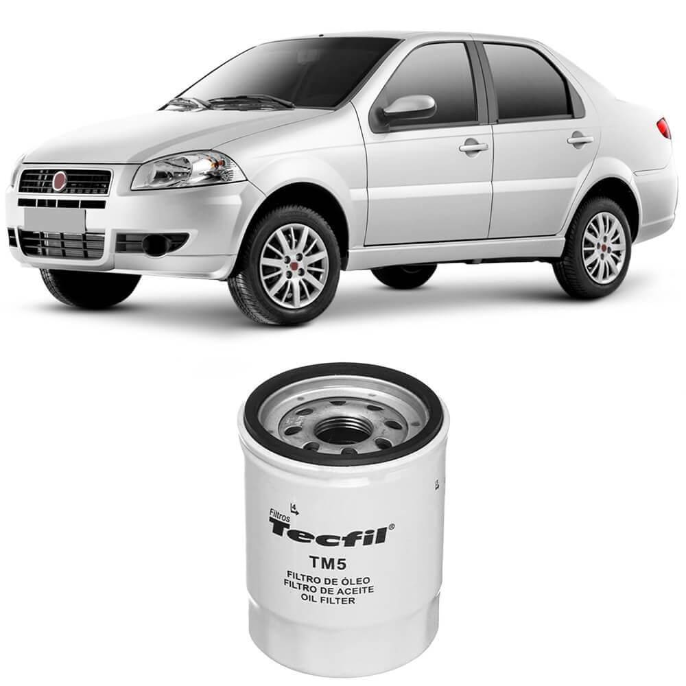 Filtro Óleo Fiat Siena 2007 A 2016 Tecfil - Psl55m