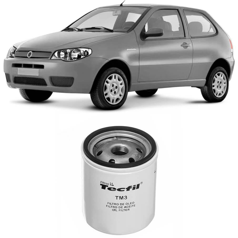 Filtro Óleo Fiat Palio 1.8 2003 A 2008 Psl18m Tecfil
