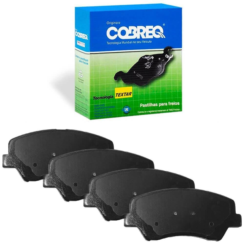 Kit Pastilha Freio Kia Cerato 1.6 16v Dianteira Mando Cobreq