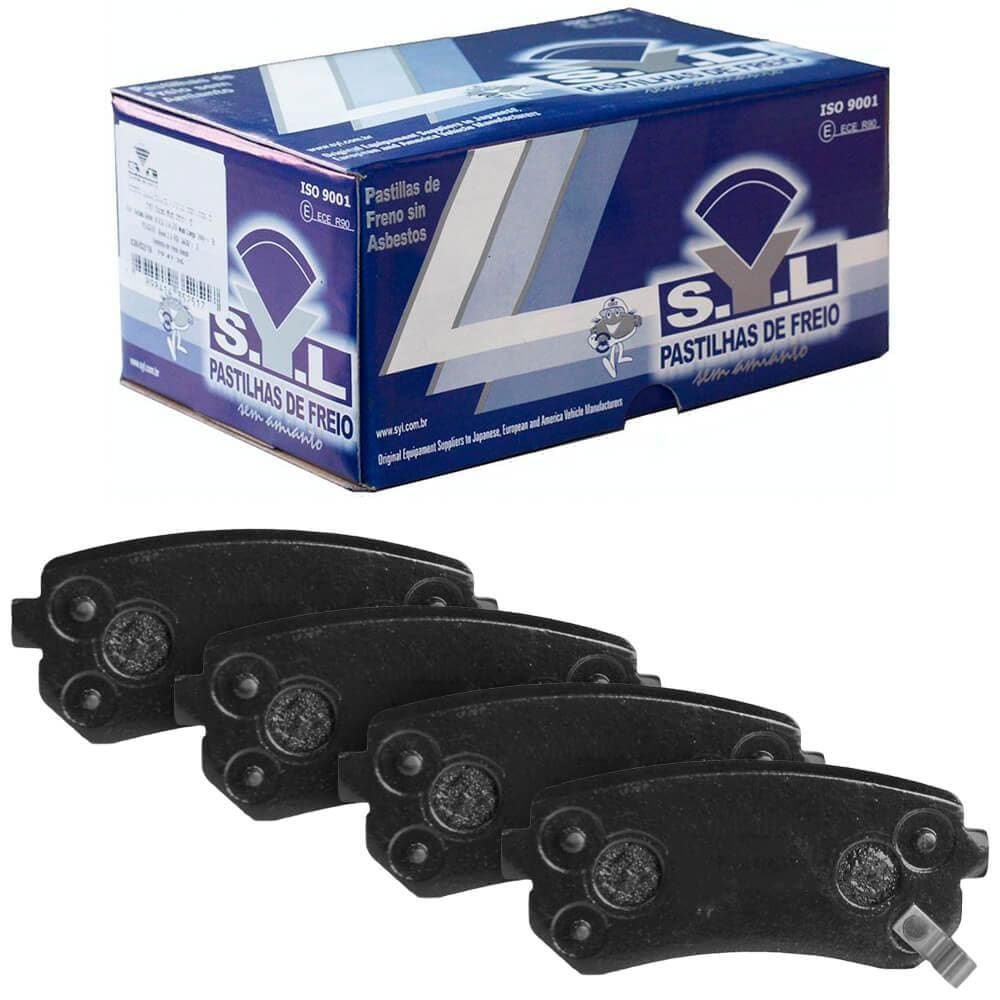 Kit Pastilha Freio Ranger 95/2005 Dianteira Bendix 1231 Syl