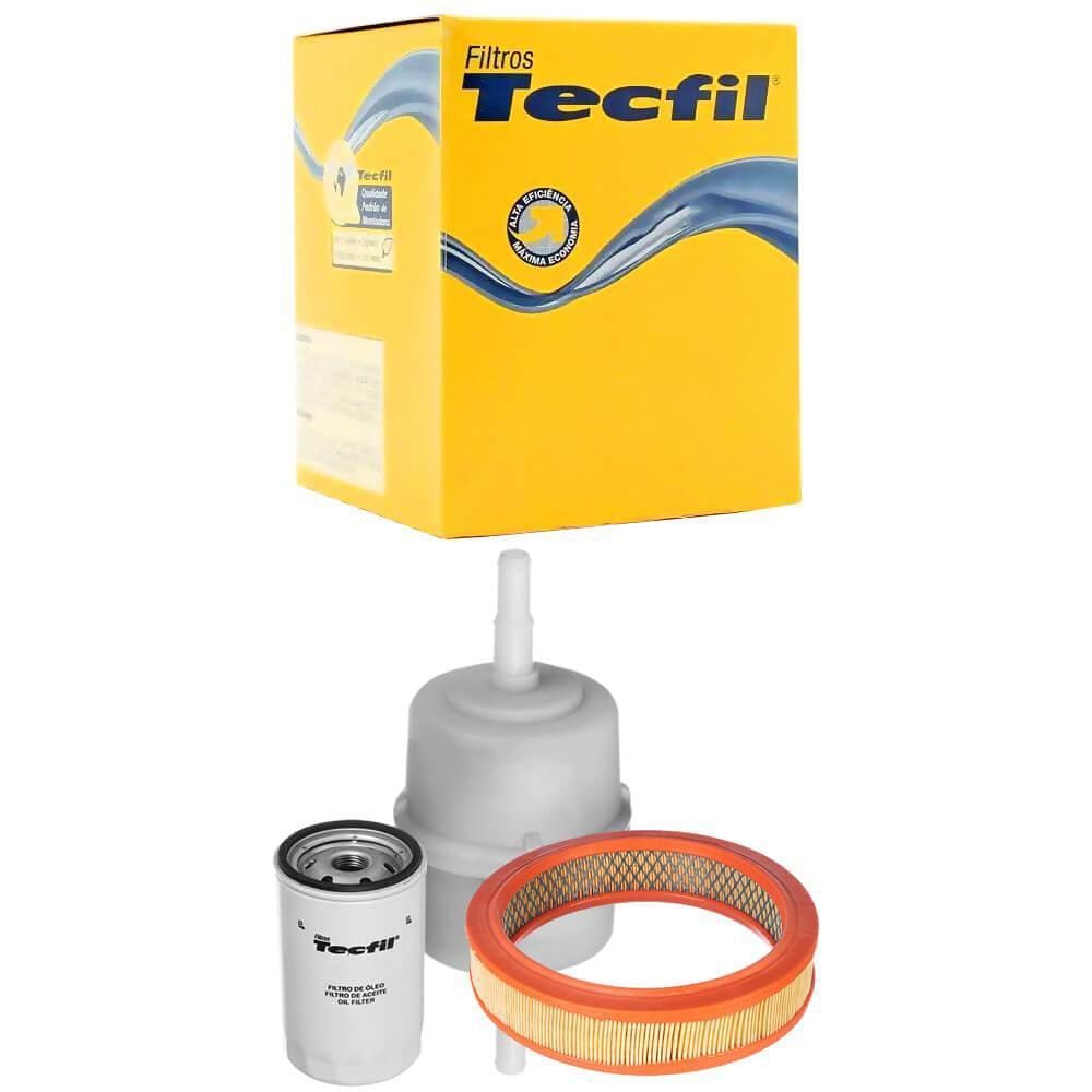 Kit Troca De Filtros Voyage 1.6 1.8 8v Gasolina Tecfil