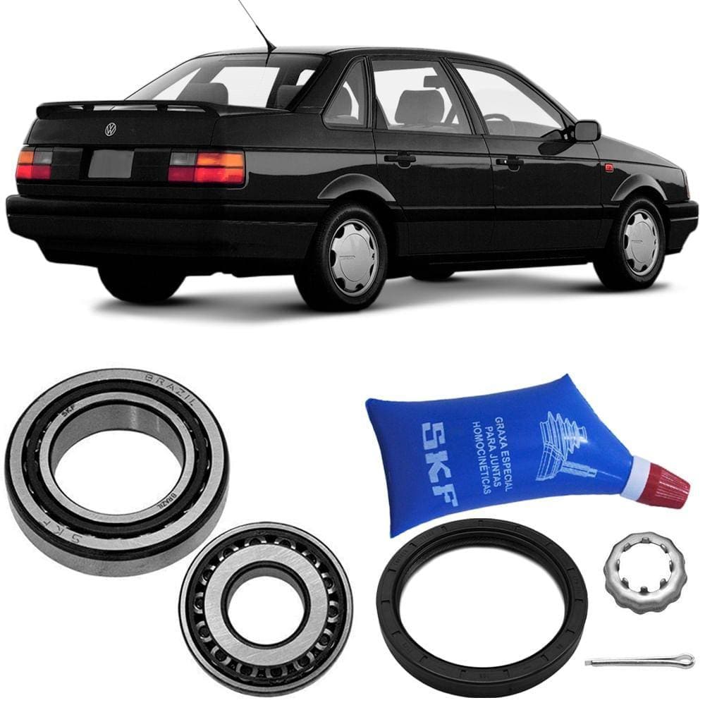 Kit Rolamento Roda Passat 74 A 96 Tras Sem Abs Skf