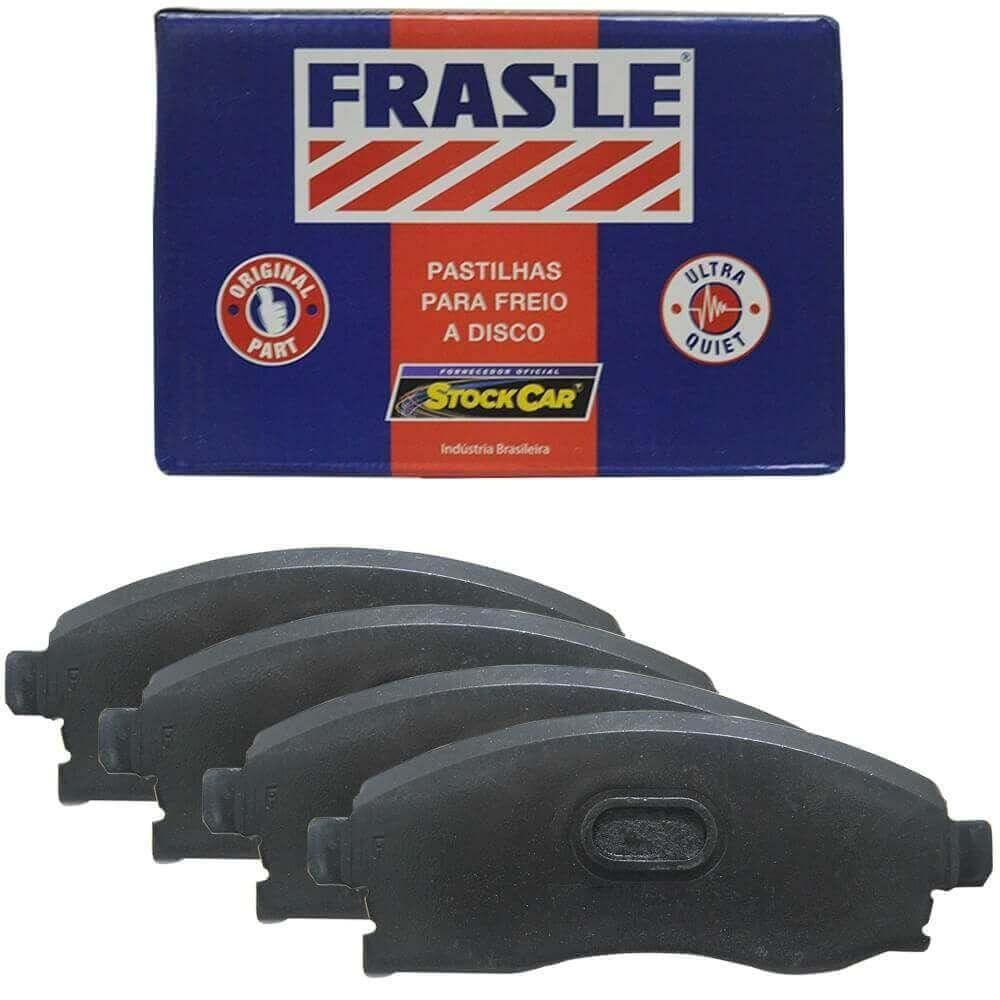 Kit Pastilha Freio Audi A4 2004 A 2007 Traseira Frasle