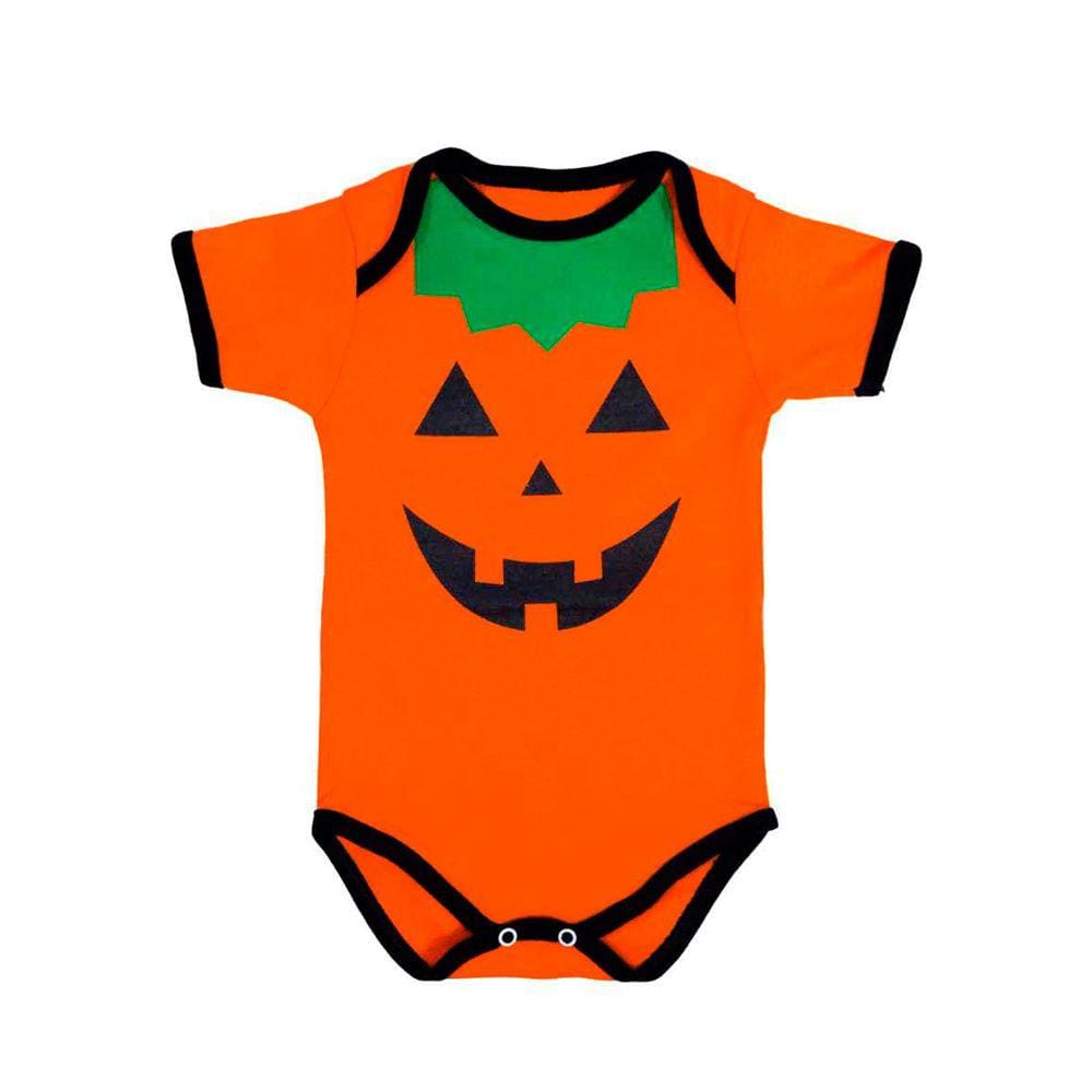 Body de bebe Estampado Halloween Abobora Unissex