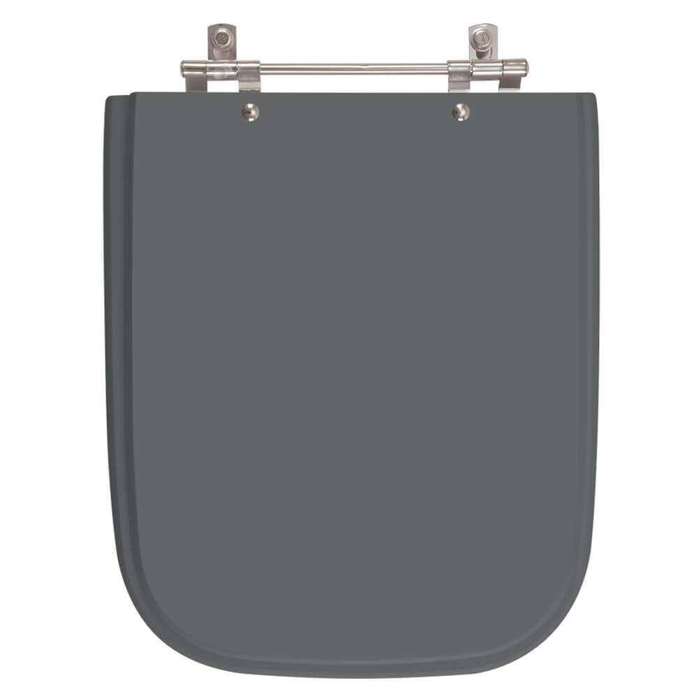 Tampa de Vaso Tivoli Cinza Escuro para Louça Ideal Standard