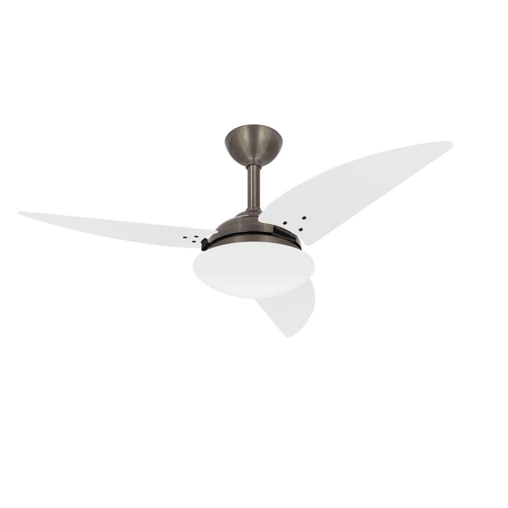 Ventilador De Teto Bronze Class Silencioso 3 Pás Ventax 110V