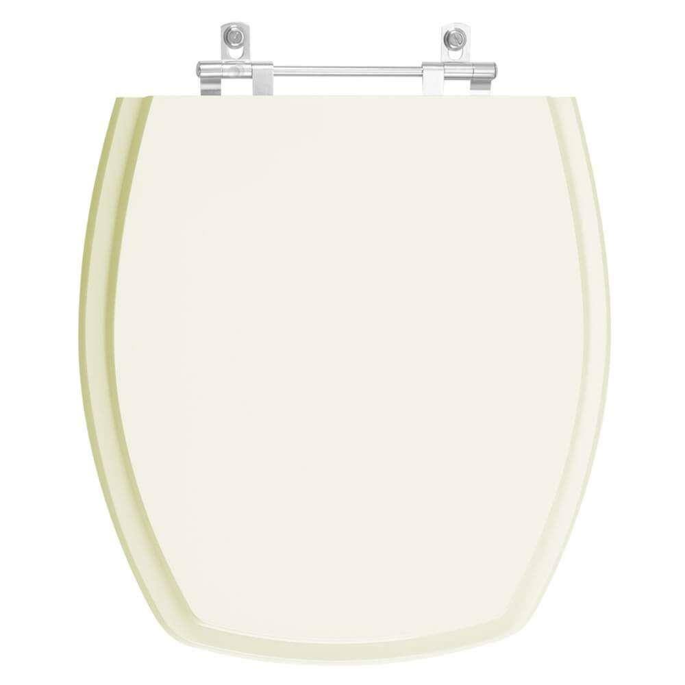 Assento Sanitário Acrílico Thema Bege para vaso Incepa
