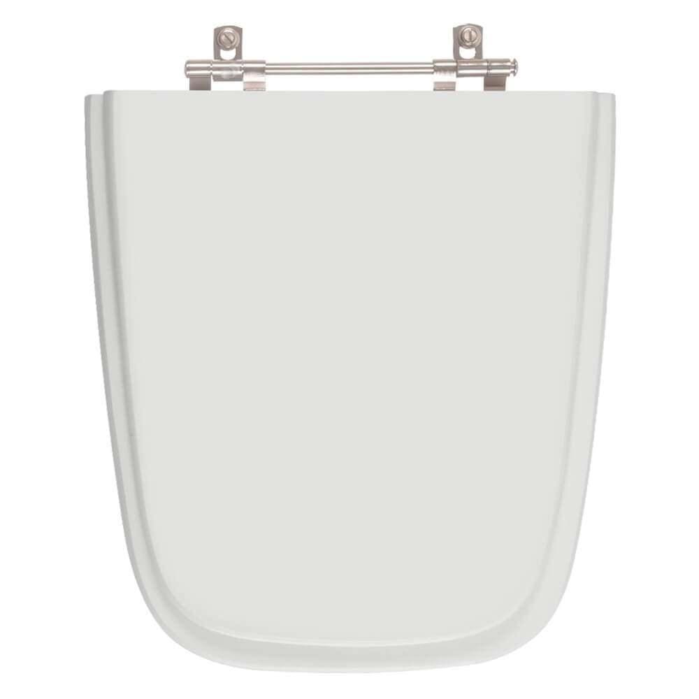 Assento Sanitário Aero Sterling Silver (Cinza Claro) para vaso Ideal Standard