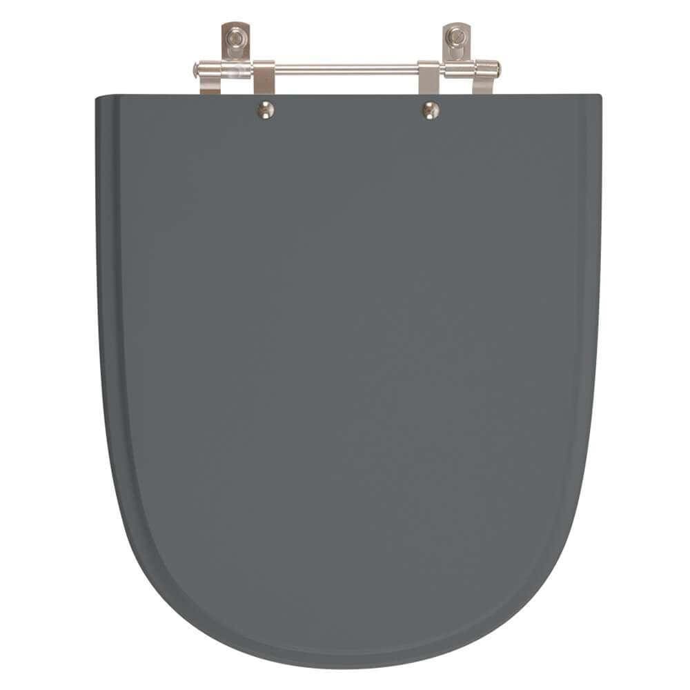 Assento Sanitário Ezedra Cinza Quartzo (Cinza Escuro) para vaso Ideal Standard