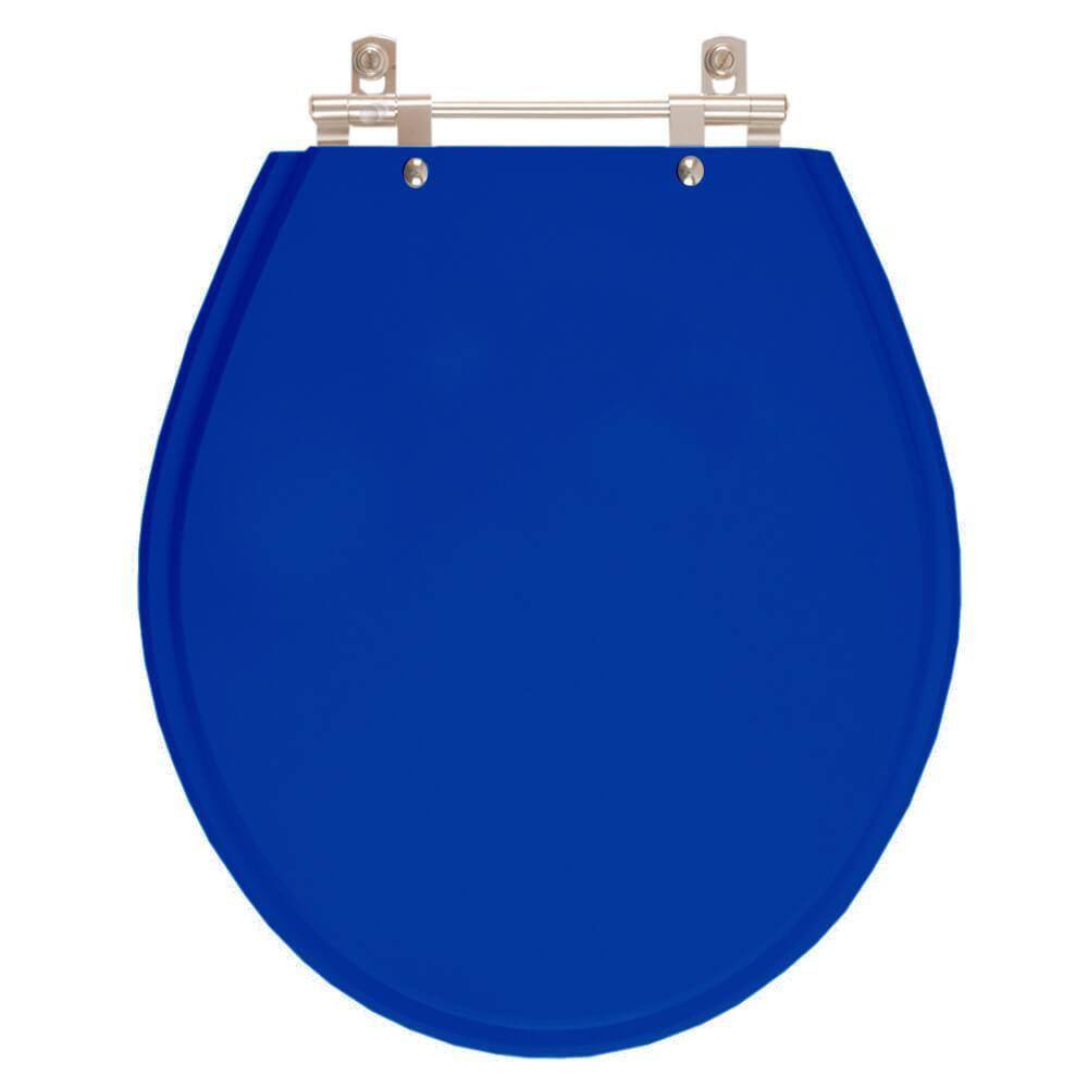 Assento Sanitário Ravena Azul para vaso Deca
